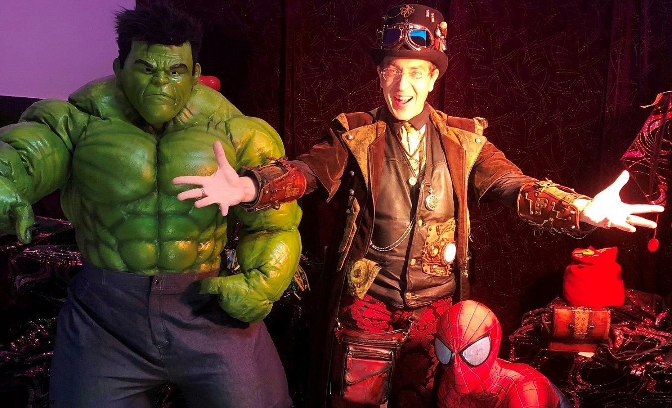 Charles Ams et ses amis lors d'un spectacle magie de Noël pour un Comité d'entreprise en Essonne. Meilleur magicien 91 à 91530 Saint-Chéron Charles Ams et ses amis lors d'un spectacle magie de Noël pour un Comité d'entreprise en Essonne. Meilleur magicien 91 à 91530 Saint-Chéron